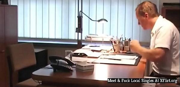  Homemade Office Sex With BBW Secretary